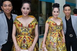 Khánh thi ôm bụng bầu chấm thi Bước nhảy hoàn vũ nhí