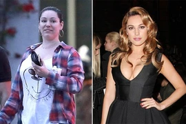 Người mẫu Kelly Brook sồ sề, xấu xí khi không make up