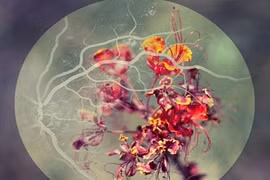 Ngỡ ngàng xem hoa nở trong nhãn cầu mắt