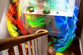 Ảnh đẹp rực rỡ về... sóng wifi 