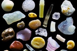 Biến hóa thần kỳ của cát dưới kính hiển vi