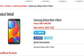 Lộ cấu hình sơ bộ siêu phẩm Galaxy Note 4