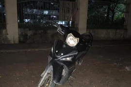 Tìm thấy xe máy của nữ công nhân vệ sinh bị cướp