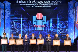 Trao Giải thưởng sáng tạo khoa học công nghệ Việt Nam năm 2020