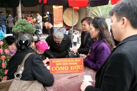 Khuyến khích công đức bằng hình thức chuyển khoản, phương thức điện tử