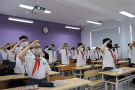 Học sinh Hà Nội vẫn chưa được đến trường học trực tiếp