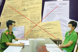 Làm giả phiếu xét nghiệm COVID: Hám lợi... có “bóc lịch“? 