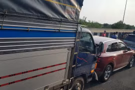 Tạm đóng cửa một chiều đường cao tốc Long Thành - Dầu Giây vì tai nạn