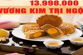 “Bóc mẽ” bánh trung thu “đại gia”, giá gần 14 triệu đồng/hộp