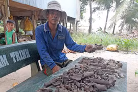 Đào ao phát hiện 3 bộ hài cốt nghi của liệt sĩ