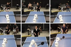Robot chơi bóng bàn của Google có thể đấu "ngang ngửa" với con người