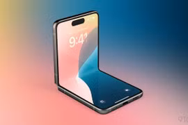 Hé lộ thời gian ra mắt iPhone màn hình gập đầu tiên