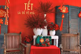 Ý tưởng trang trí nhà cửa đón Tết đơn giản, độc đáo
