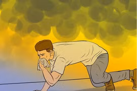 Kỹ năng phòng tránh ngạt khói khi xảy ra hỏa hoạn