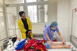 Sưng phù, rối loạn đông máu do tự đắp lá trị rắn cắn