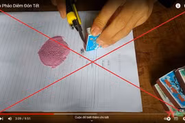 Cứ cận Tết, pháo tự chế lại 'nổ' trên mạng