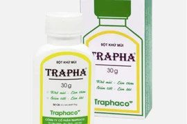 Thu hồi lô bột khử mùi Trapha kém chất lượng