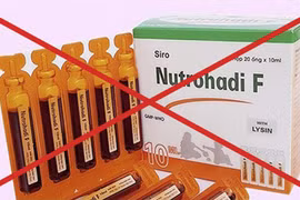 Thu hồi thuốc Siro Nutrohadi F, Công ty Dược Hà Tĩnh cho rằng lỗi do đơn vị bảo quản?