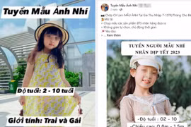 Chiêu thức lừa đảo mới, tuyển người mẫu nhí