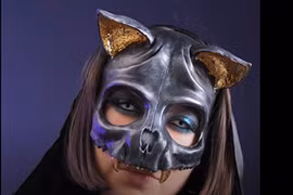 Video: Mặt nạ mèo thủ công siêu độc đáo, ý tưởng hay ho cho Halloween