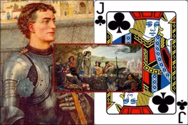 Giải mã chuyện tình tay ba đằng sau lá J tép trong bộ bài Tây