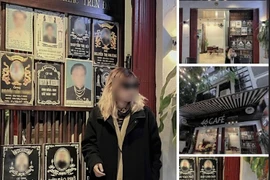 Thực hư quán cà phê ở phố cổ Hà Nội dùng bia mộ để làm decor