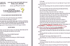 Hà Nội: Người chết vẫn có tên trong Ban chỉ đạo Công tác An toàn thực phẩm