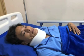 Tài xế container bị nhóm công nhân sửa đường đánh trọng thương