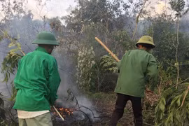 Hà Tĩnh: Cụ ông tử vong khi đốt thực bì