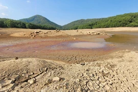 Nhiều hồ chứa nước tại Hà Tĩnh cạn trơ đáy