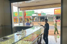 Bắt giữ thiếu niên cướp giật tại tiệm vàng ở Đắk Lắk