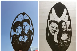 Thu nhập đáng kể từ nghệ thuật tranh lá