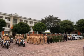 Công an tỉnh Đắk Lắk ra quân bảo đảm ATGT dịp lễ 2/9 