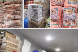 Phát hiện hơn 2 tấn chân gà, thịt đông lạnh không nguồn gốc