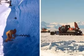 Khoan tảng băng 2 triệu năm tuổi, nhà khoa học "sốc" với thứ bên trong