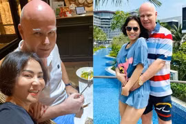 Ca sĩ Thu Minh được chồng ngoại quốc cưng chiều