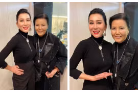 MC Kỳ Duyên hội ngộ minh tinh Kiều Chinh, nhan sắc giờ ra sao?