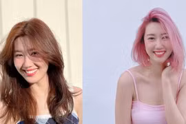 Những mỹ nhân Việt cân đẹp cả tóc ngắn và tóc dài: Thúy Ngân chơi trội với đủ màu sắc