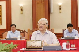 Bộ Chính trị hoàn thành chương trình làm việc với 67 đảng bộ trực thuộc Trung ương