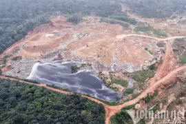 Lý do Vĩnh Phúc phải chôn tạm hàng trăm tấn rác mỗi ngày