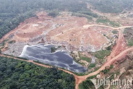 Lý do Vĩnh Phúc phải chôn tạm hàng trăm tấn rác mỗi ngày