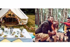 Sự khác biệt Glamping và cắm trại