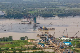Tiến độ xây dựng cầu Nhơn Trạch đường vành đai 3 