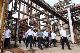 Thủ tướng khảo sát Dự án cải tạo, mở rộng Nhà máy sản xuất đạm Hà Bắc