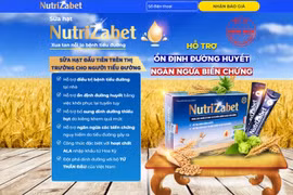 Cảnh báo không mua sữa hạt hỗ trợ tiểu đường Nutrizabet: Tổng giám đốc TAPHACO liên đới?