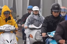 Gió mùa đông bắc tràn về, trời chuyển mưa lạnh ở miền Bắc