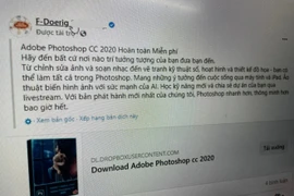 Mất tài khoản Facebook vì bấm vào quảng cáo 