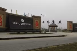 Sau 15 năm được cấp phép, dự án Golf Biển Cửa Lò vẫn chỉ là đất trống, nhếch nhác 