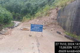 Quảng Nam cập nhật những thiệt hại đầu tiên do bão Trami