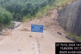 Quảng Nam cập nhật những thiệt hại đầu tiên do bão Trami